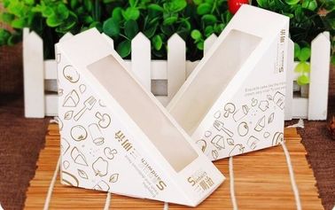 Wholesale large transparent windows birthday cupcake packaging paper cake box with handle,Cake Box Cake Packaging Contai