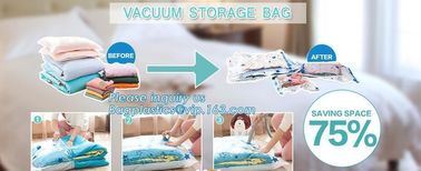 PA plastic clothes quilt space save zipper compression bags, space saver vacuum bag clothes, vaccum storage bags