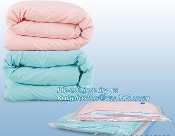 nylon vacuum seal bags for bedding and clothing, Eco-Friendly zipper nylon vacuum bag, vacuum seal bag for mattress