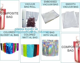 color printed vacuum bags Co-extruded vacuum rolls Laminated vacuum rolls Food Vacuum Storage Pouch Vacuum Packing Bags