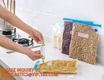 Vacuum Food Sealer Bags embossed insulated plastic vaccum bag  frozen food saver BAGS Textured Vacuum Storage Roll Bag F