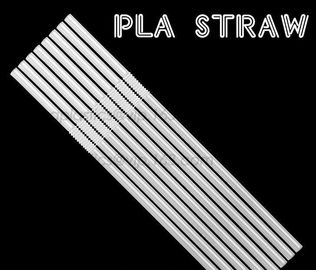 compost plastic drinking straw for drink promotion, juice drink sraw, food grade biodegradable plastic drinking straw