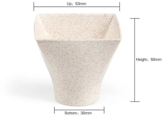 Wheat straw Compostable PLA eco-friendly biodegradable plastic cups,2.5 oz 4oz 6.5oz 8oz 12 oz 16oz 20oz 22oz 32oz Sugar