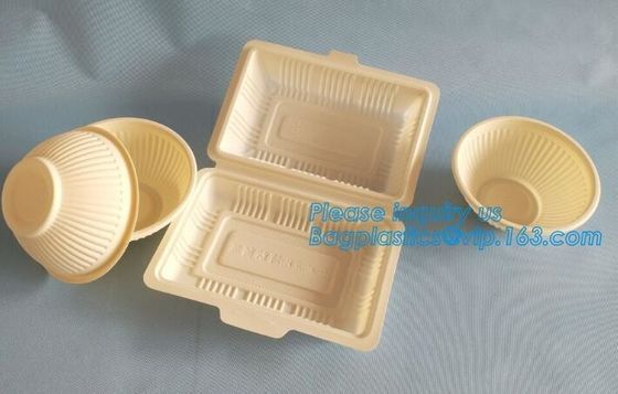 Disposable Bagasse Pulp Biodegradable Ice Cream Corn Starch Bowl Packaging For Food,Biodegradable corn starch bowl for s