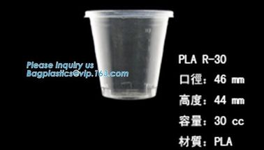 Custom Disposable Plastic CPLA Lids Compostable Coffee Lid PLA Biodegradable Cup Lid SGS test report CPLA 62mm lids for