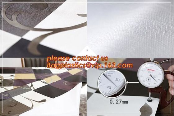 PVC European style square table cloth waterproof Oilproof non wash plastic pad plus velvet anti hot coffee tablecloth