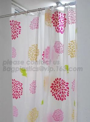 hotel shower curtain, Bathroom Use Decorative Bath Curtain, pvc home goods shower curtainsColor Changing Shower Curtain,