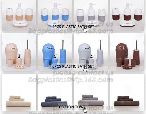 laundry basket bath towel bath mat potty Bath supplies Bathroom Accessory toothbrush holder set towel rack soap dispense