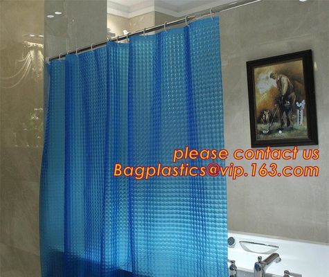 Eco-friendly Full Printed PEVA bath Shower Curtains, butterflies PEVA shower curtain, Printed shower curtain liners,PEVA