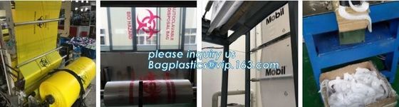 infectious medical waste disposal plastic bag, plastic clinical waste bag, medical waste bag biohazard bag, bagease