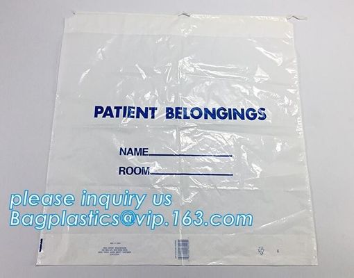100% LDPE Biohazardous Waste Bag Resist Tears with PP drawstring, biohazard garbage bag garbage bags heavy duty plastic