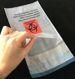 Medical Biohazard Bag/self sealed biohazard waste bag, Medical Disposable Plastic Bags/Self Sealing Sterilization Bag/ Z