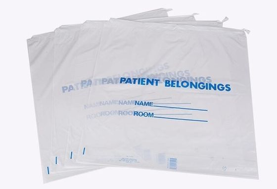 soiled linen medical waste bags, 33 Gallon Blue tint recycling plastic soiled linen hospital liner bag1.2mil 33x39, bage