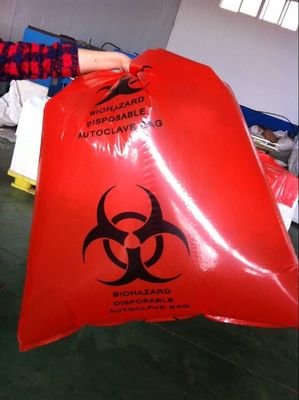 Custom 100% OXO-Biodegradable Medical Waste Garbage Bags Infections Linens Waste Bags, Medical Waste Garbage Bags Infect