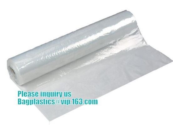 Pe plastic film construction plastic sheeting, 2 Mil Transparent White Plastic Poly Sheeting, Automotive Plastic Sheetin