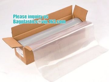 Polyethylene disposal asbestos waste bags, jumbo plastic industrial garbage packaging asbestos bag on roll