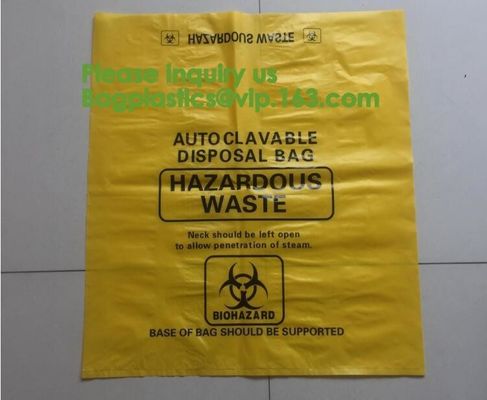 Bio-Medical Hazardous waste,Bio-hazard Specimen Bag 6″ X 9″ Printed English Medical Mart,Biological Waste Management and