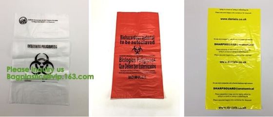 Biological Waste Disposal | Environmental Health &amp; Safety,Aerohazard Biological Hazard Bag 240x160mm bagease bagplastics