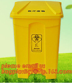 Square sharps container, medical disposal bins, needle container, Disposable Hospital Biohazard Sharp Collector Waste Bi