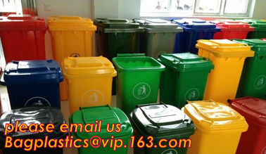 garden rubbish barrel, Wheeled Trash Can Outdoor new design waste bin, punching dustbin, recycle trash storage bin