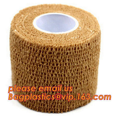 Cohesive Bandage selling well medical production bule high elastic adhesive wound bandage different size,MEDICAL, BANG