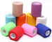 Medical surgical consumables colored veterinary bandage waterproof wrap cotton adhesive bandage, Vet Wrap Bandages