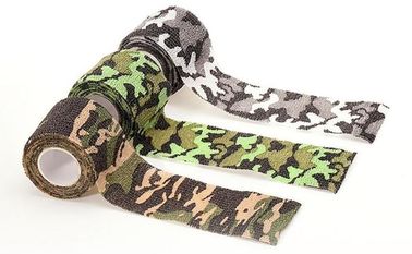 2&quot;x5yards self-adhesive camo colored elastic cohesive bandage, breathable waterproof camouflage home care products kines