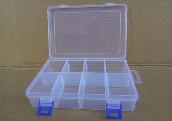 6-Compartment Plastic Storage Box for Hardware Tools / Gadgets, medicine storage box with lock, medicine mini storage bo