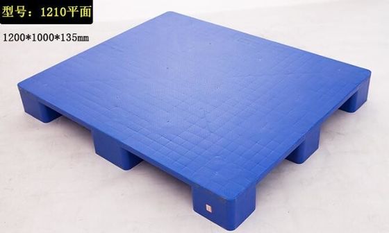 100% Virgin HDPE wear-resistant anti-slip stackable plastic pallet, China Manufacturer accept custom standard stacking p