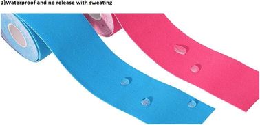 Sports safety therapy 5cm x 5m muscle Physiotherapy Orthopedics support cotton kinesiology tape, 95%cotton + 5%Spandex w