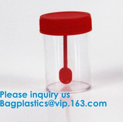 Medical Use Sterile Urine And Stool Sample Container 30ml 40ml 60ml 100ml,Disposable Urine Test Bottles For Medical Cont