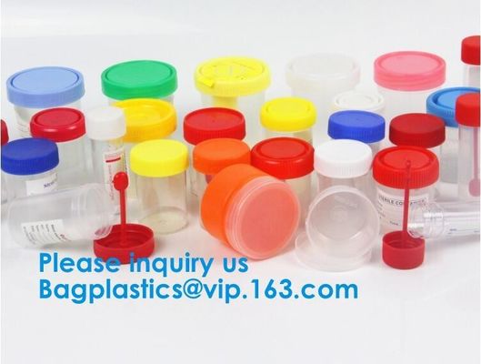 Medical Use Sterile Urine And Stool Sample Container 30ml 40ml 60ml 100ml,Disposable Urine Test Bottles For Medical Cont