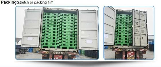 Accept Custom Heavy Duty Large Stackable Plastic Pallet, Wear-Resistant Light Duty HDPE Plastic Pallet Sale, Warehouse