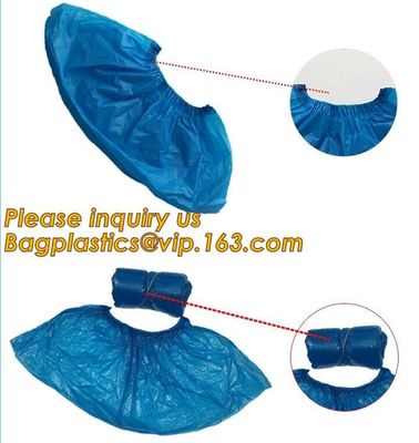 custom waterproof SMS pp non woven medical surgical use Polypropylene Disposable Shoe Cover non skid anti skid bagease