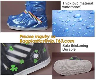 PVC VAMP, PVC SOLE, PVC SHOES, PVC BOOTS,WATERPROOF RAIN BOOT COVER,reusable shoe rain cover ,waterproof safety rain boo