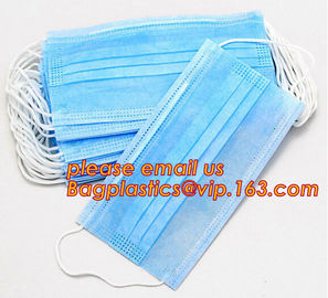 disposable non woven 3 ply medical face mask,Nonwoven 3Ply Face Mask Medical Disposable Face Mask Tie On bagease package