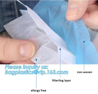 Anti smoking Disposable dust medical face masks,Medical supplies non woven 3ply earloop disposable face mask bagplastics