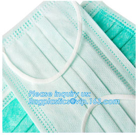 medical consumables disposable 3 Ply Surgical Non-Woven Medical face masks,Non-woven 2ply /3 ply ear loop medical dispos