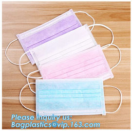 3 Ply Dental Medical Procedure Non-woven Disposable Face Mask,earloop medical grade 3layer medical earloop face mask