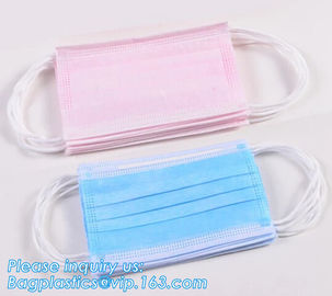 3 Ply Dental Medical Procedure Non-woven Disposable Face Mask,earloop medical grade 3layer medical earloop face mask