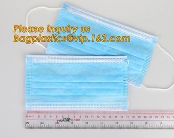 Non-woven Medical Surgical Mouth Face Mask,Surgical Printed Medical Nonwoven Disposable Face Mask With Ear Loops bagease