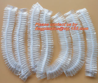 LDPE/HDPE customized plastic PE hotel disposable shower cap,eco biodegradable plastic waterproofing Shower cap Hotel cap