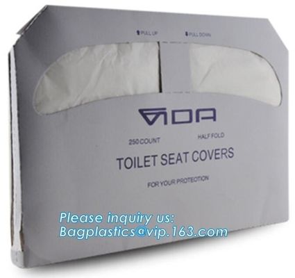 Disposable Paper Toilet Seat Cover,Eco bio paper plastic Microfiber disposable toilet seat cover waterproof,toilet seat