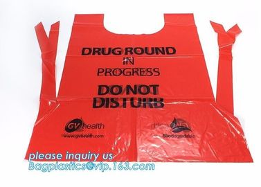 Medical disposable Aprons and Lab Coats,Medical plastic apron tabard with printing,Medical doctor cheap custom apron for