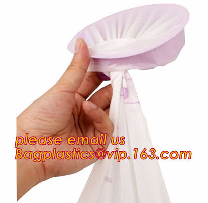 100% Biodegradable Disposable Healthcare Emesis Bag,Medical Emesis Bag with a Rigid Plastic Ring,Biodegradable Emesis Ba