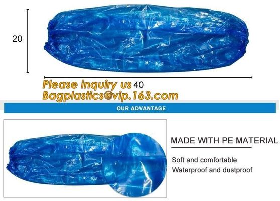 Disposable plastic transparent PE sleeve cover LDPE/HDPE oversleeve,PE disposable hospital surgical camera cover sleeve