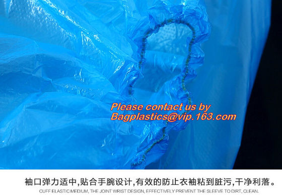 sleeve covers of non-woven,cpe and PE,sizes are customized,transparent Waterproof PE sleeve cover,Surgical PE Oversleeve