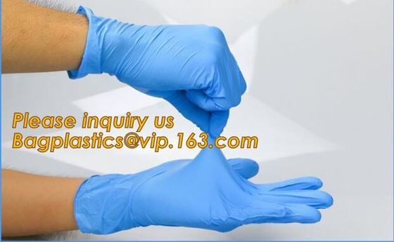 Protective gloves nitrile/disposable nitrile gloves,3.5g 4.0g 4.5g 5.0g Blue bulks Nitrile Glove/cheap nitrile gloves/di