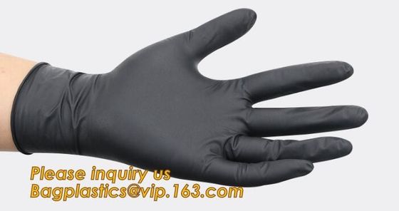 Free sample biodegradable custom powder free disposable 9 mil nitrile glove,diamond texture disposable Nitrile gloves