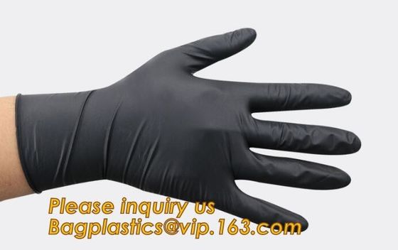 Free sample biodegradable custom powder free disposable 9 mil nitrile glove,diamond texture disposable Nitrile gloves